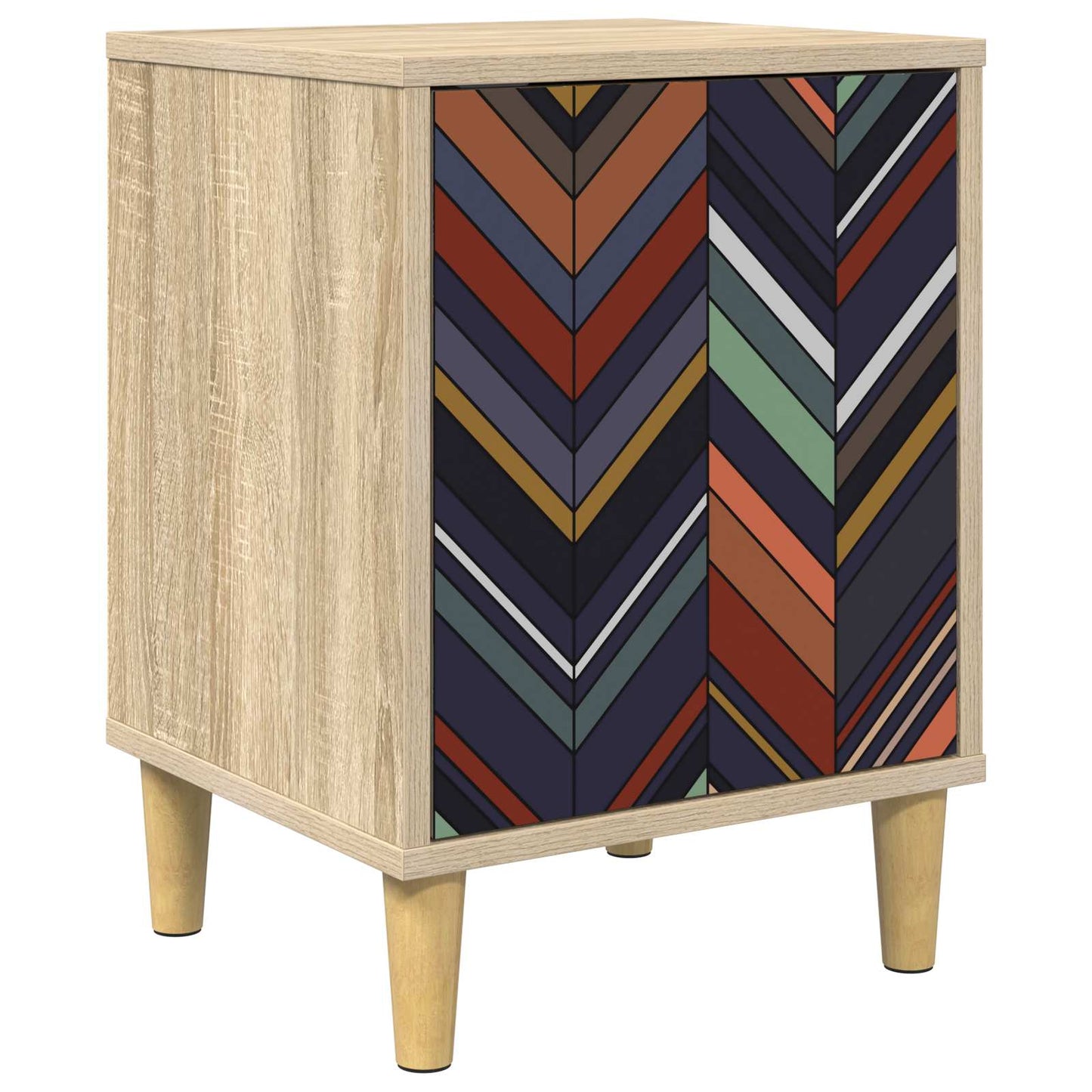 Nattbordskap OMMEN Sonoma eik 36 x 33 x 50 cm Konstruert tre