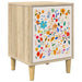 Nattbordskap MAINZ Sonoma eik 36 x 33 x 50 cm Konstruert tre