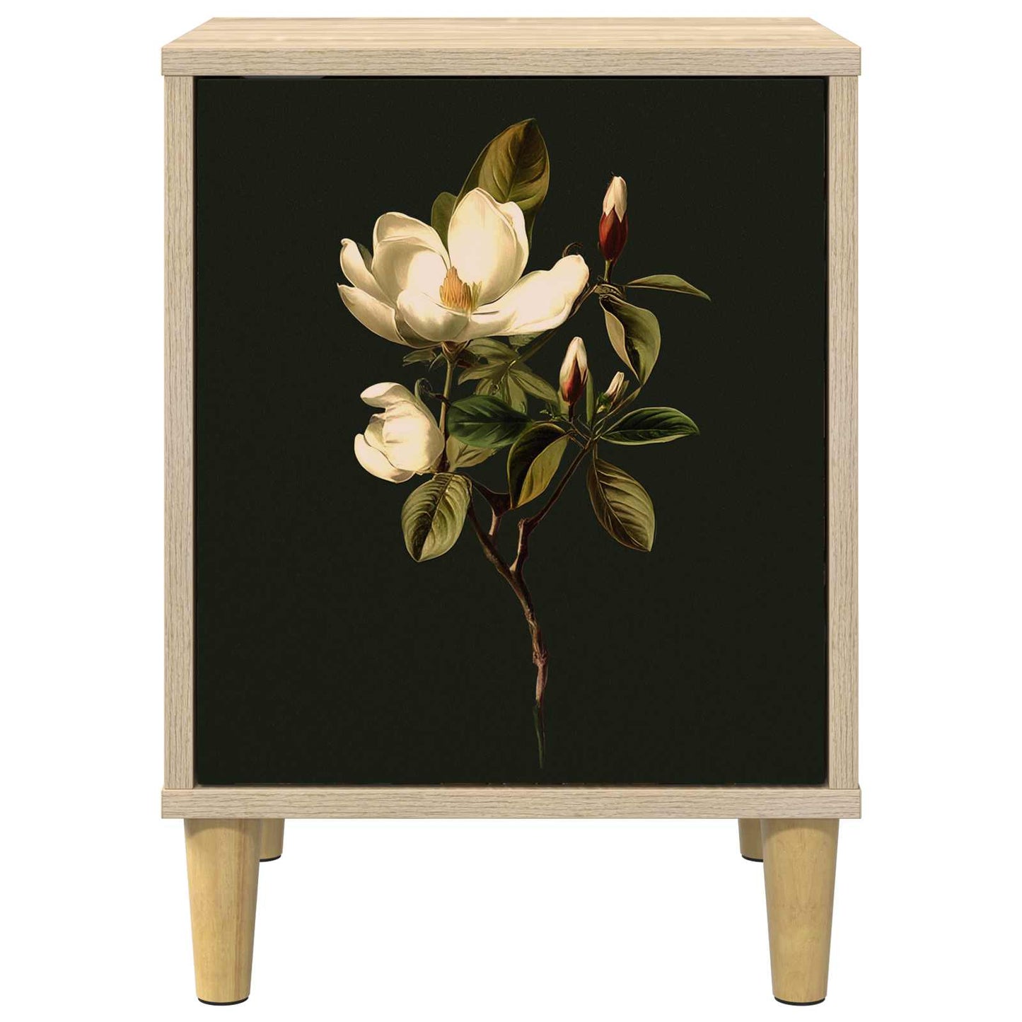 Nattbordskap BREMEN 2 stk. Sonoma eik 36 x 33 x 50 cm