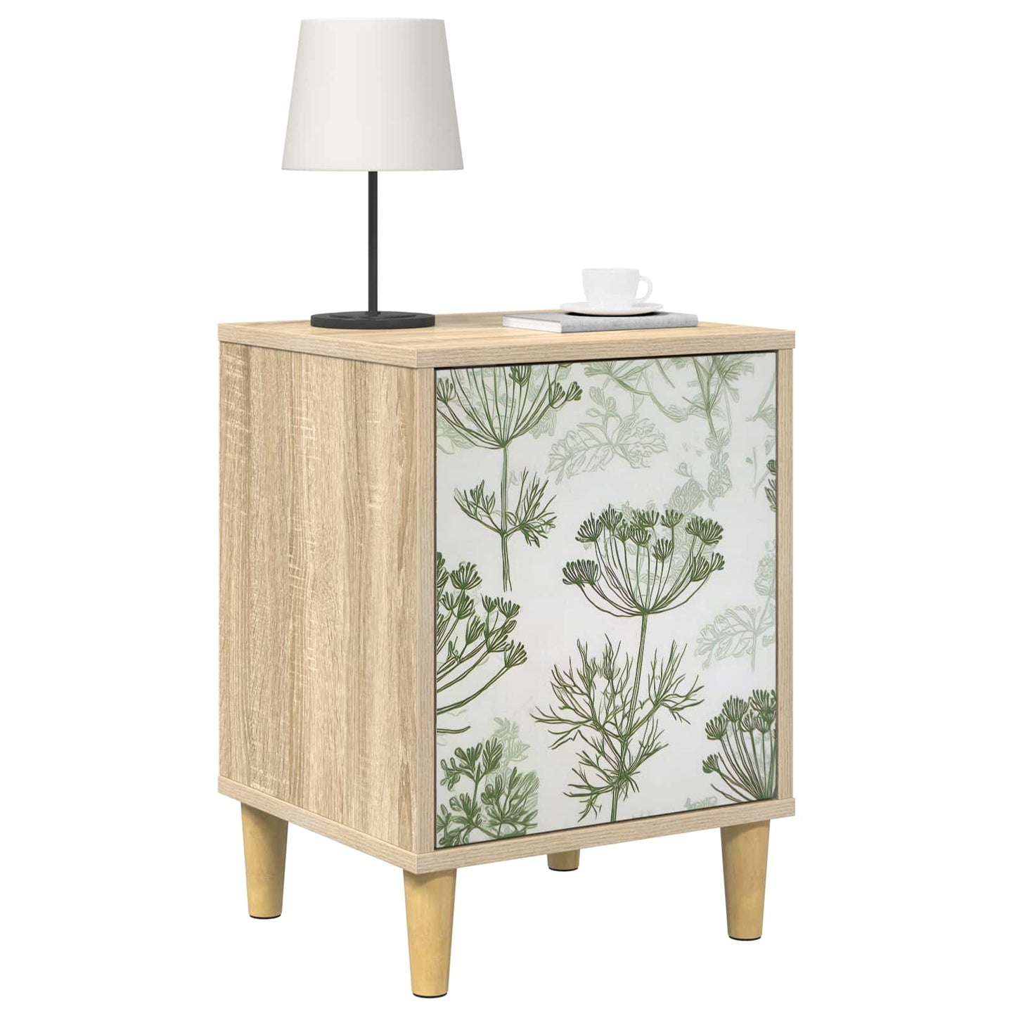 Nattbordskap GOTHA Sonoma eik 36 x 33 x 50 cm Konstruert tre