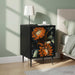 Nattbordskap LOCHEM 2 stk. Svart eik 36 x 33 x 51 cm