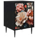 Nattbordskap BORNE Svart eik 36 x 33 x 51 cm Konstruert tre