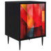 Nattbordskap HEESCH Svart eik 36 x 33 x 51 cm Konstruert tre