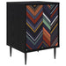 Nattbordskap OMMEN Svart eik 36 x 33 x 51 cm Konstruert tre