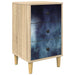 Nattbordskap RAALTE Sonoma eik 36 x 33 x 60 cm Konstruert tre