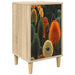 Nattbordskap ZAANDAM Sonoma eik 36 x 33 x 60 cm Konstruert tre