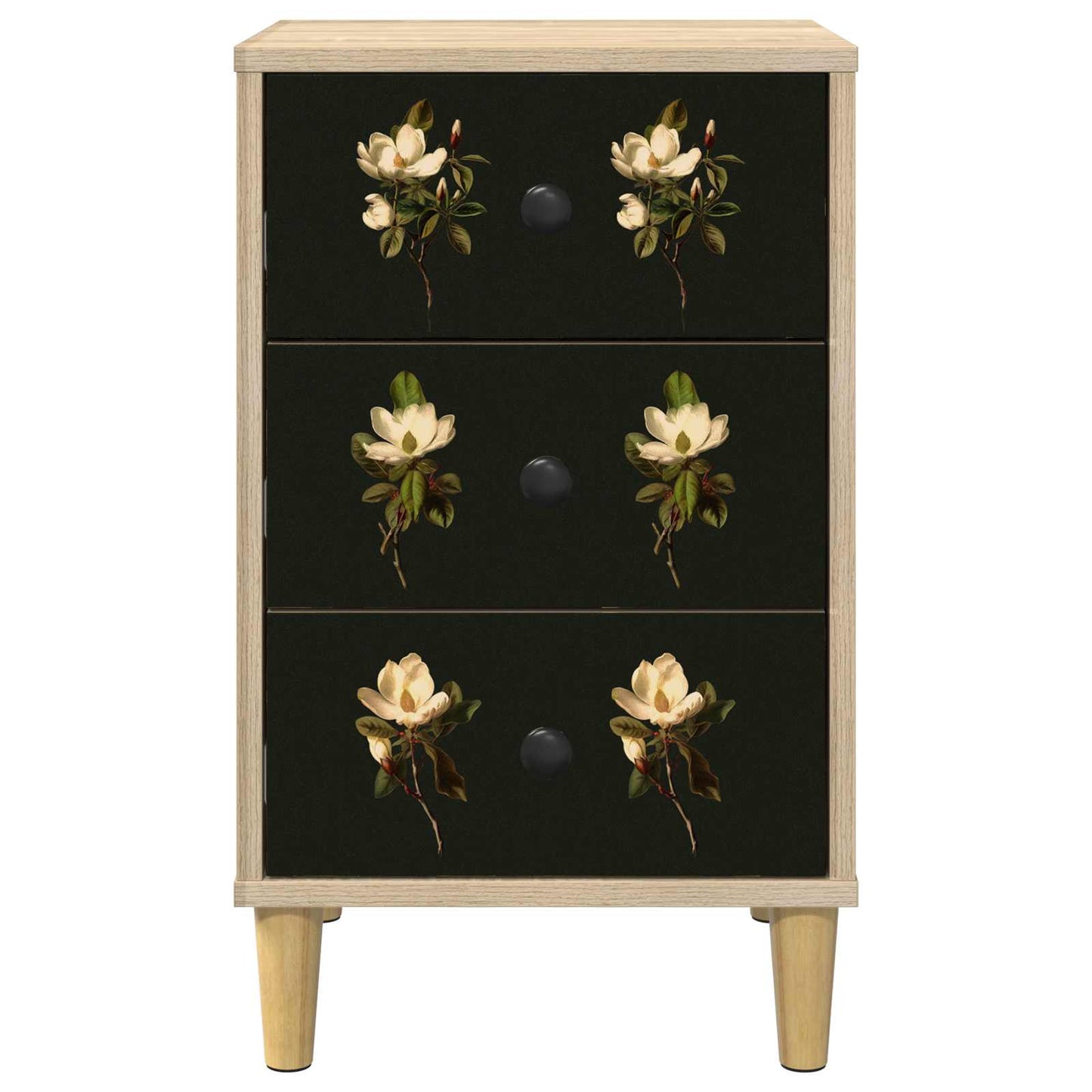 Nattbordskap BREMEN 2 stk. Sonoma eik 36 x 33 x 60 cm
