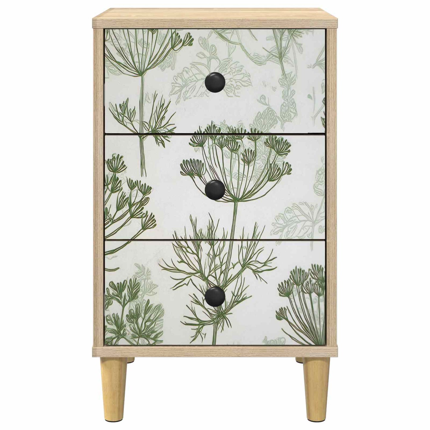 Nattbordskap GOTHA Sonoma eik 36 x 33 x 60 cm Konstruert tre