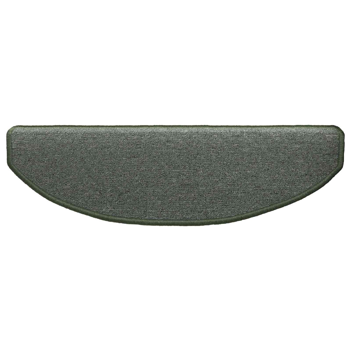 Selvlimende trappematter 15 pcs Mørkegrønn 80 x 24,5 x 3,5 cm