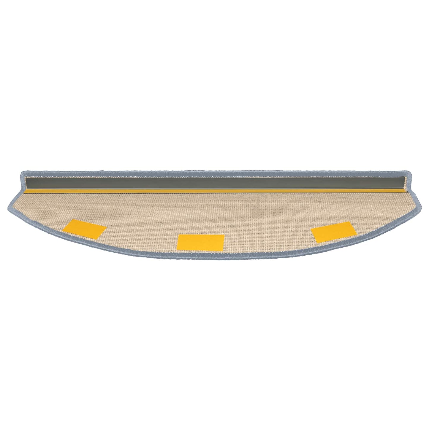 Selvlimende trappematter 15 pcs Havblå 80 x 24,5 x 3,5 cm