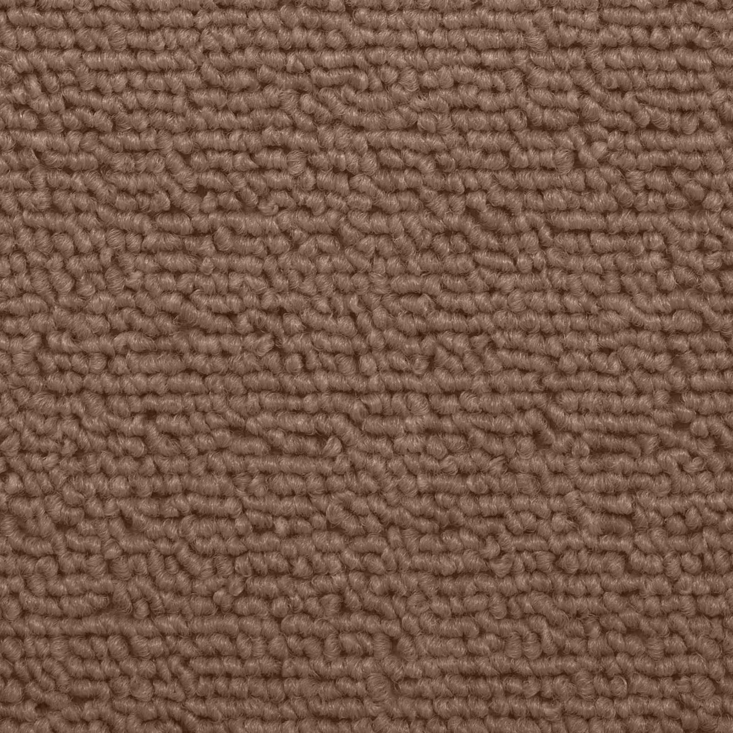 Selvlimende trappematter 15 pcs Brun 80 x 24,5 x 3,5 cm