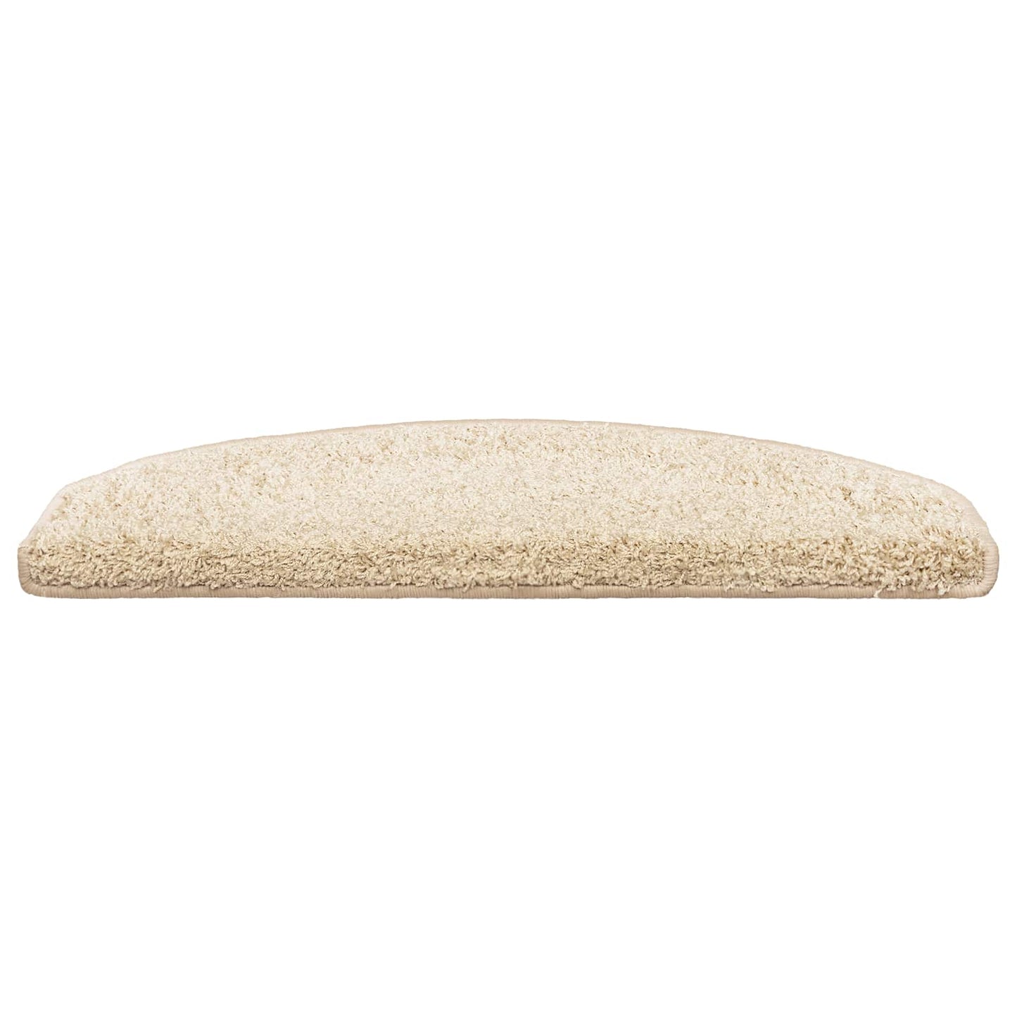 Selvlimende trappematter 15 pcs Lys Brun 80 x 24,5 x 3,5 cm