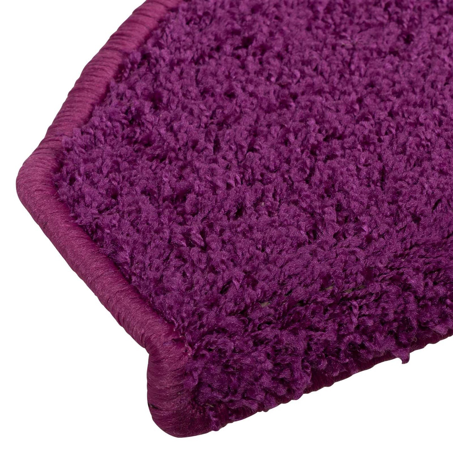 Selvlimende trappematter 15 pcs Violet 80 x 24,5 x 3,5 cm