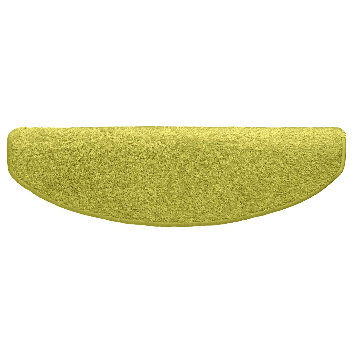 Selvlimende trappematter 15 pcs Grønn 80 x 24,5 x 3,5 cm