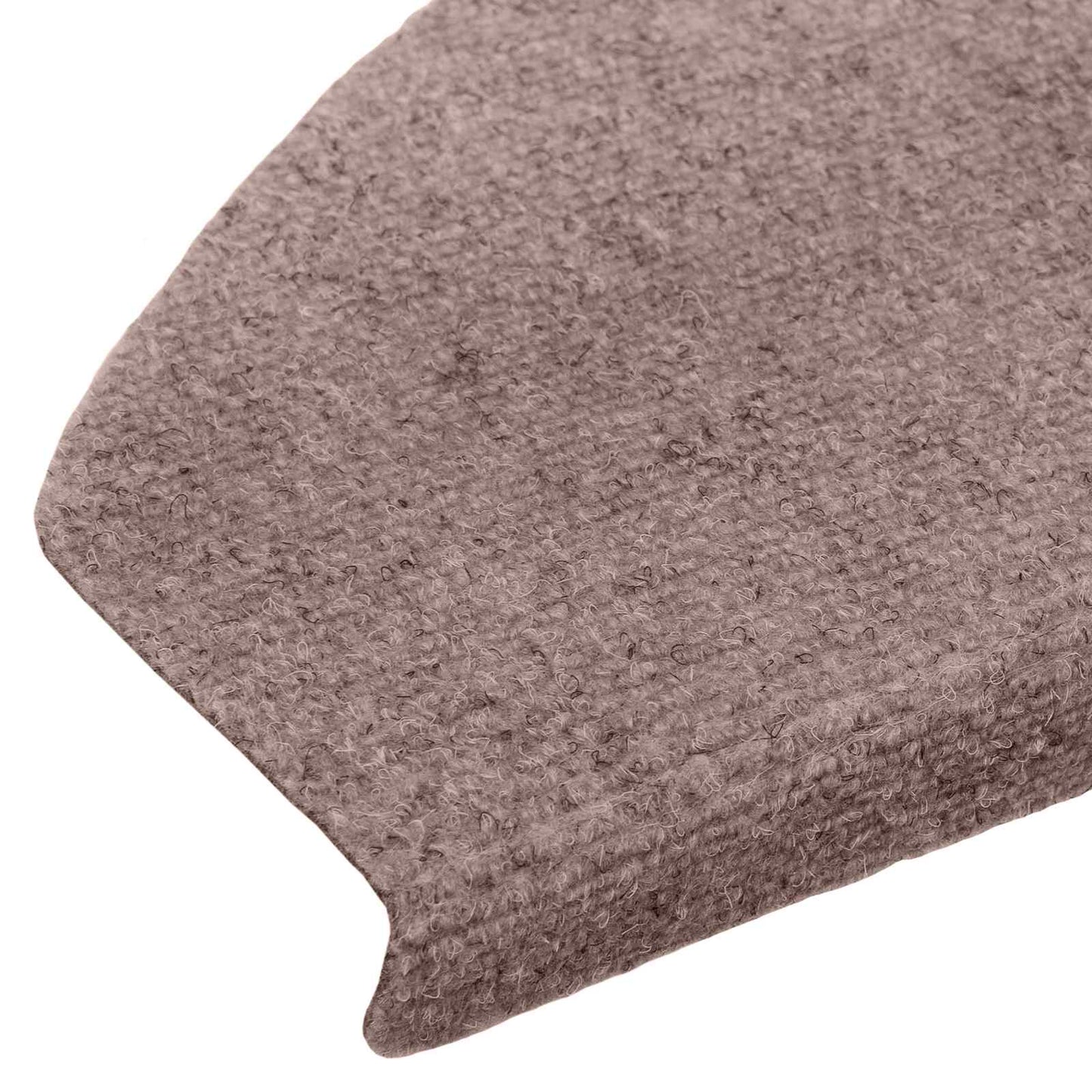 Selvlimende trappematter 15 pcs Beige 80 x 24,5 x 3,5 cm