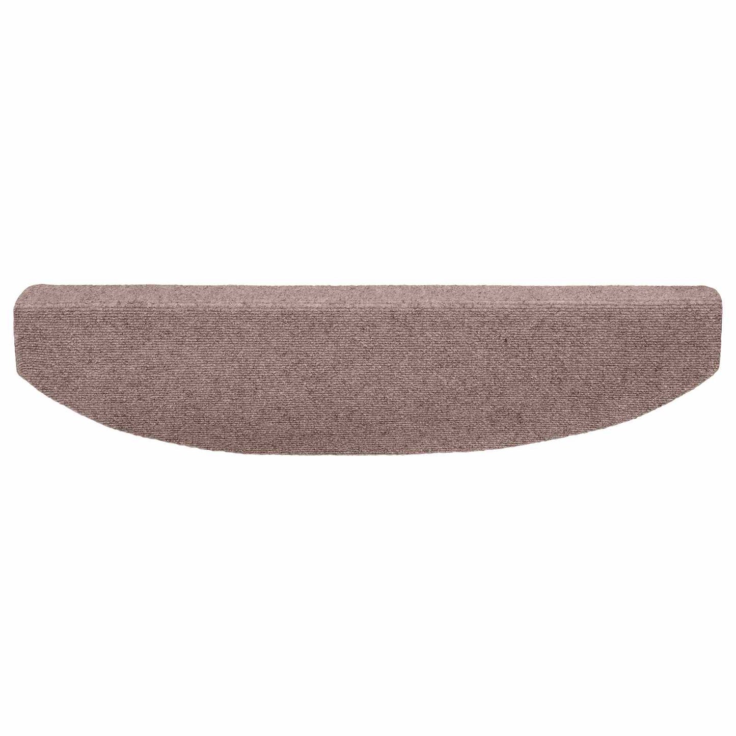 Selvlimende trappematter 15 pcs Beige 80 x 24,5 x 3,5 cm