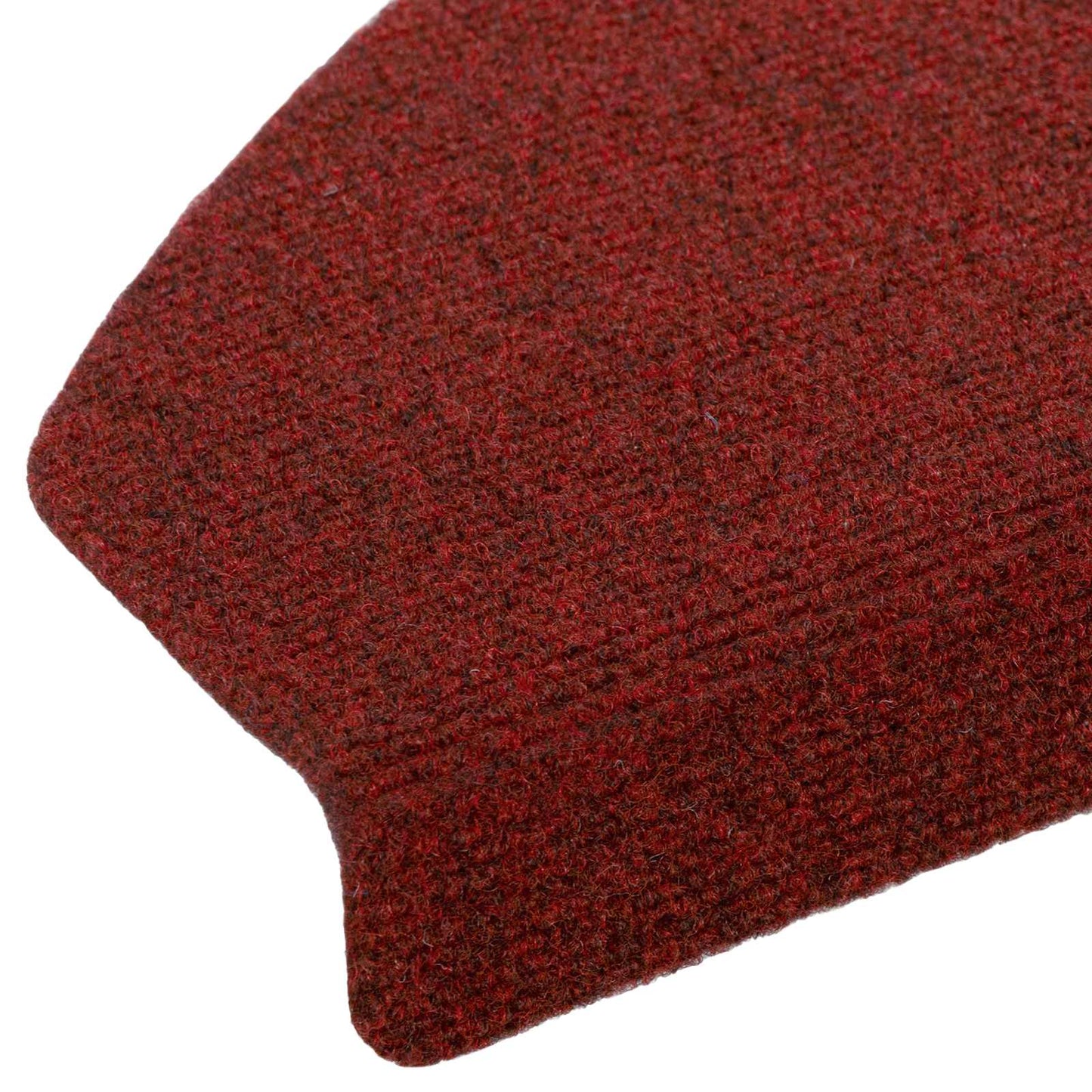 Selvlimende trappematter 15 pcs Bordeaux Rød 80 x 24,5 x 3,5 cm