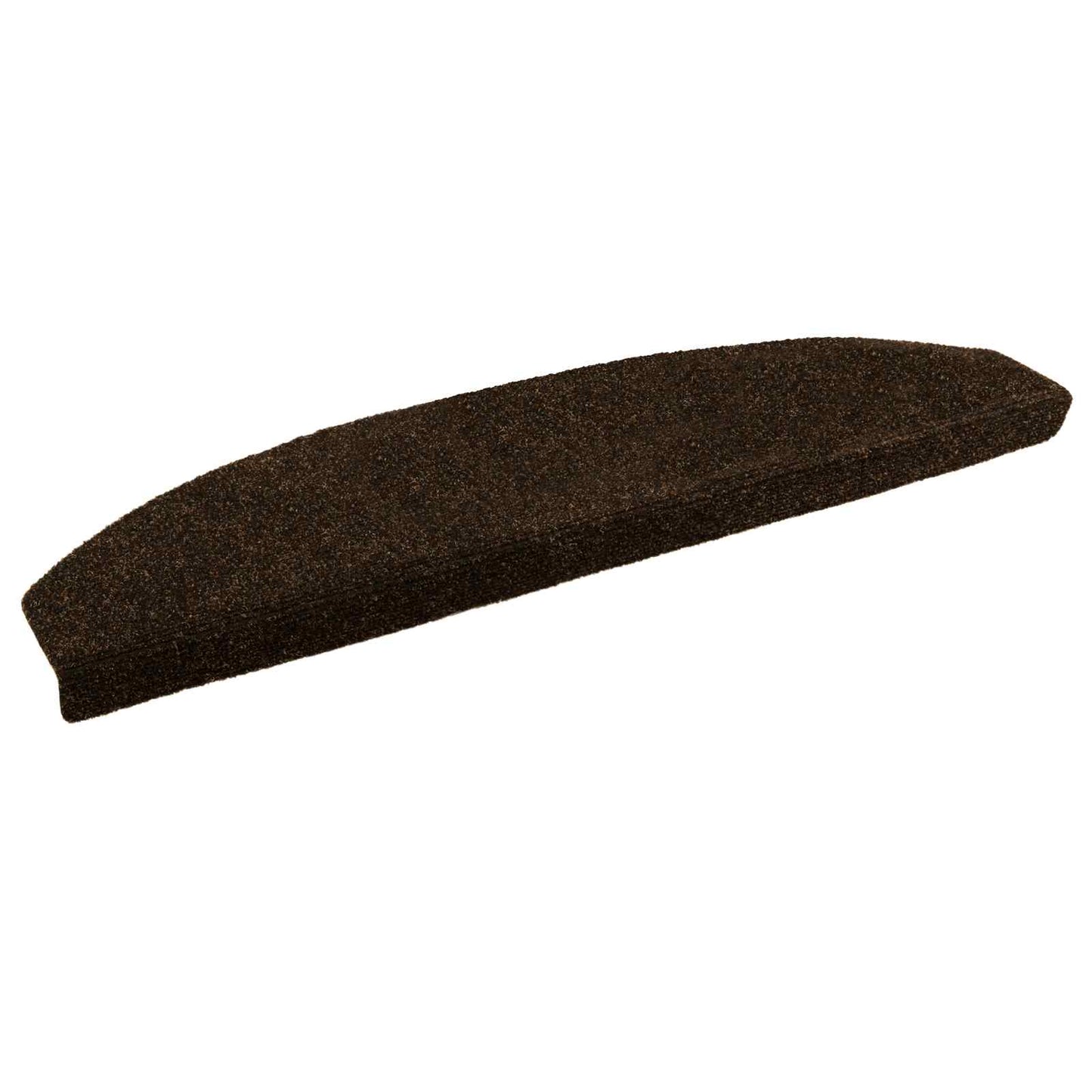 Selvlimende trappematter 15 pcs Brun 80 x 24,5 x 3,5 cm