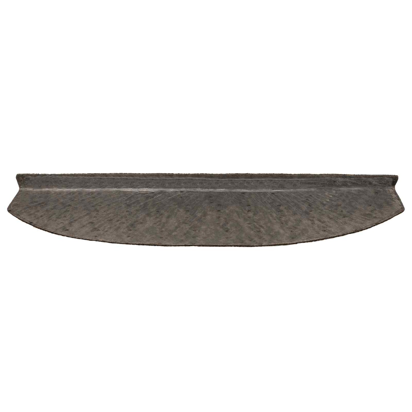 Selvlimende trappematter 15 pcs Brun 80 x 24,5 x 3,5 cm