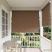Rullegardin UV-beskyttelse Gråbrun 180 x 230 cm Polyester