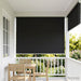Rullegardin UV-beskyttelse Antrasitt 180 x 230 cm Polyester