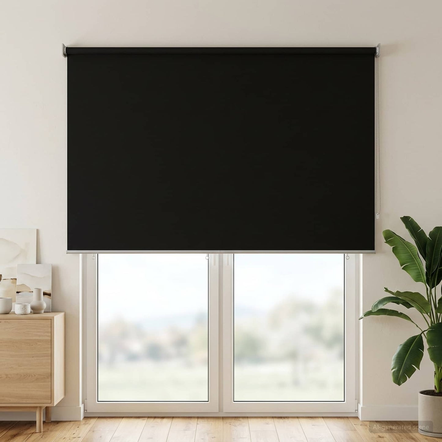 Rullegardin UV-beskyttelse Antrasitt 180 x 230 cm Polyester