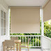 Rullegardin UV-beskyttelse Beige 80 x 230 cm Polyester
