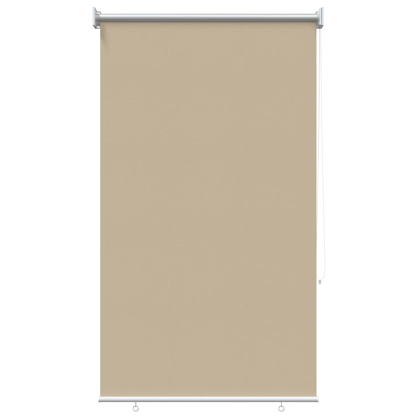 Rullegardin UV-beskyttelse Beige 80 x 230 cm Polyester