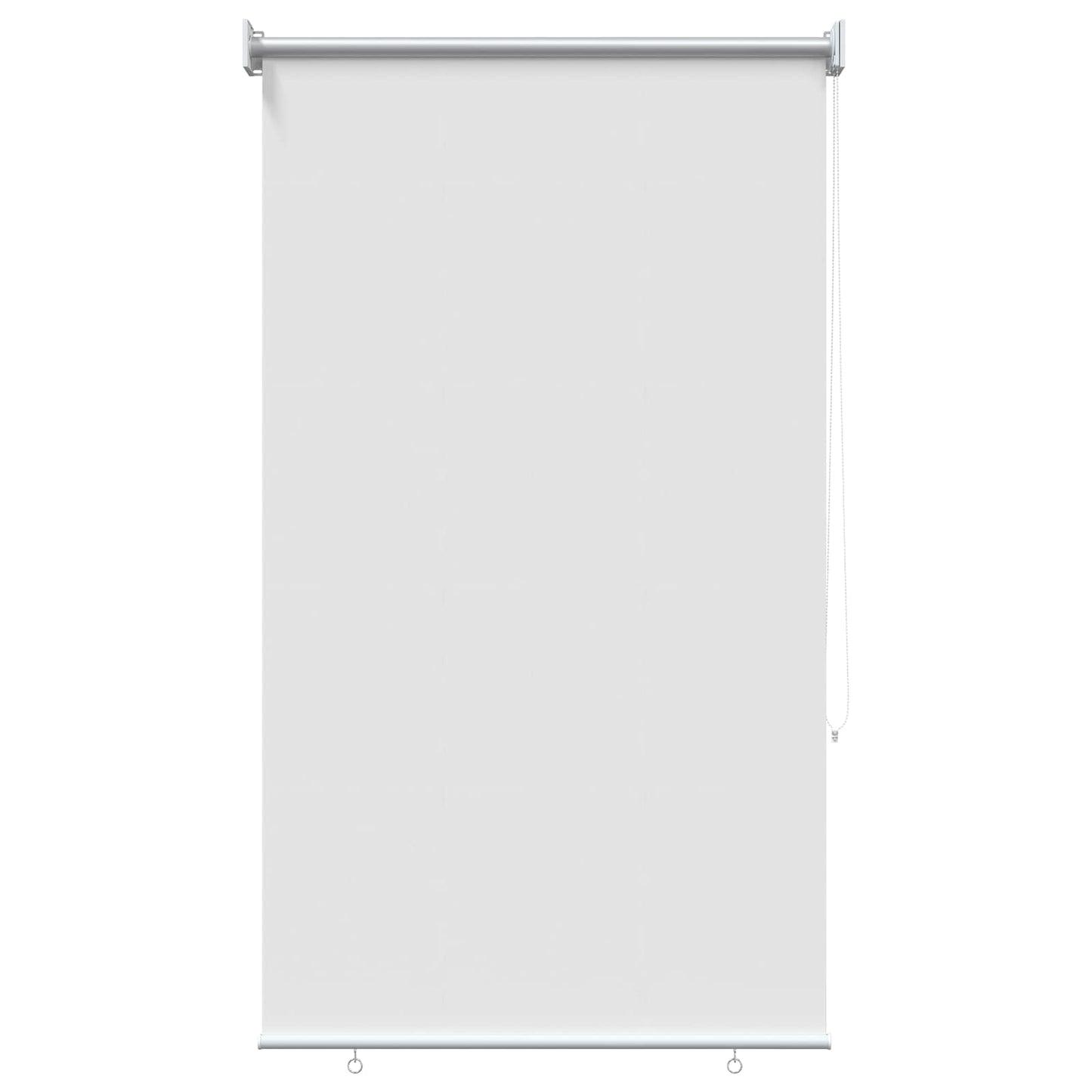 Rullegardin UV-beskyttelse Hvit 100 x 140 cm Polyester