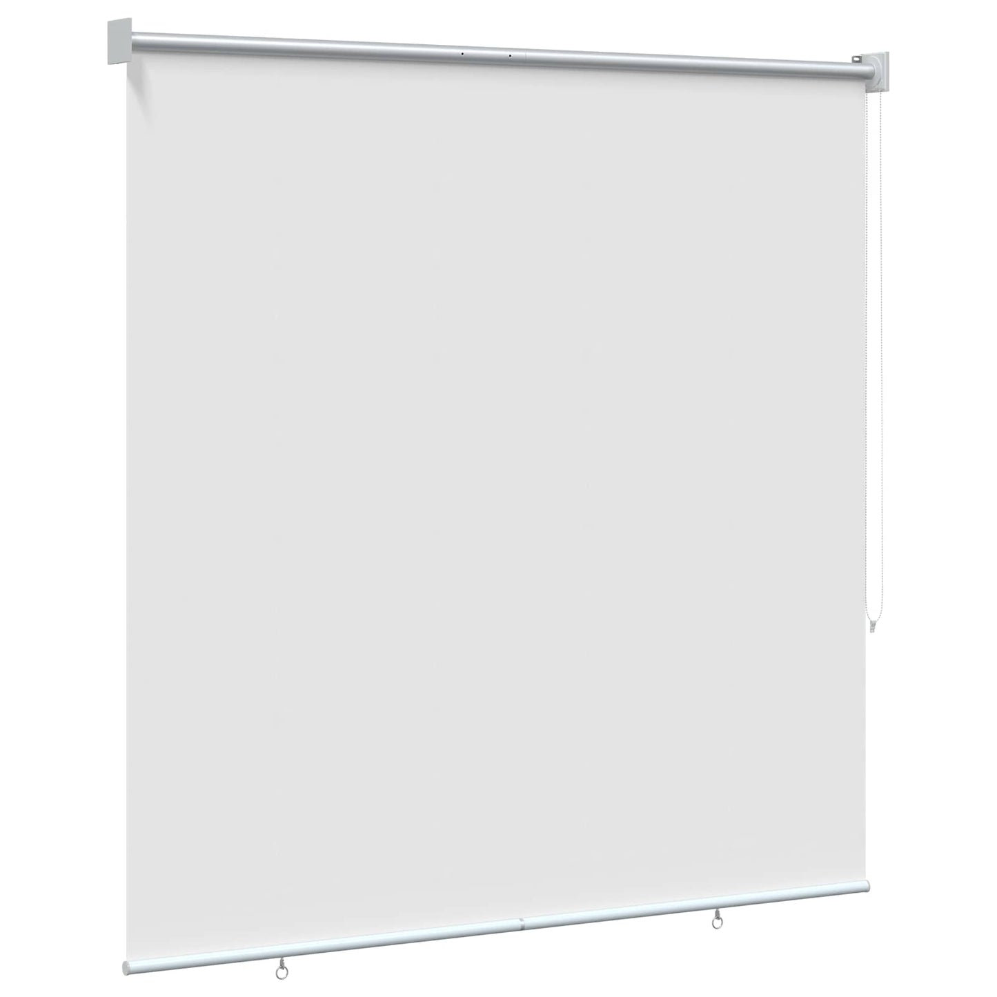 Rullegardin UV-beskyttelse Hvit 100 x 230 cm Polyester