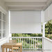 Rullegardin UV-beskyttelse Hvit 180 x 230 cm Polyester