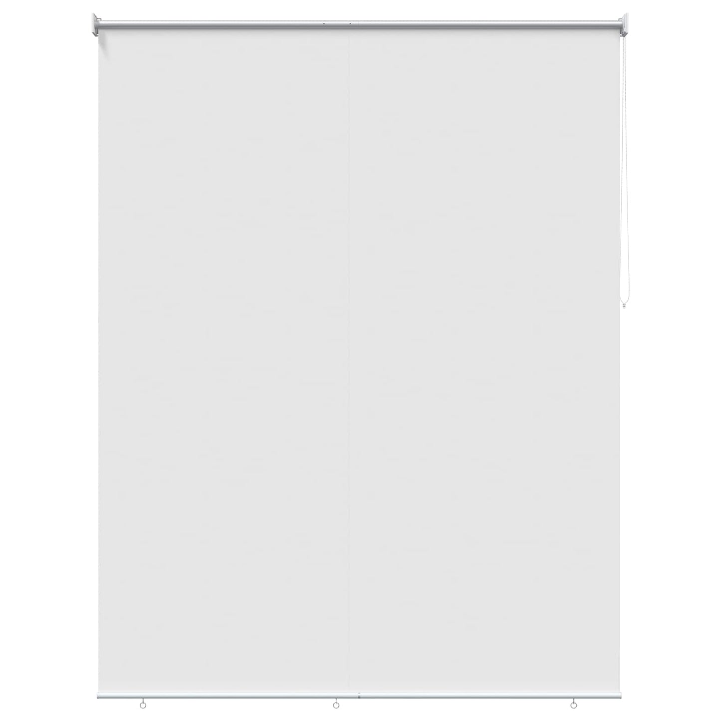 Rullegardin UV-beskyttelse Hvit 180 x 230 cm Polyester
