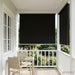 Rullegardin UV-beskyttelse Svart 60 x 140 cm Polyester