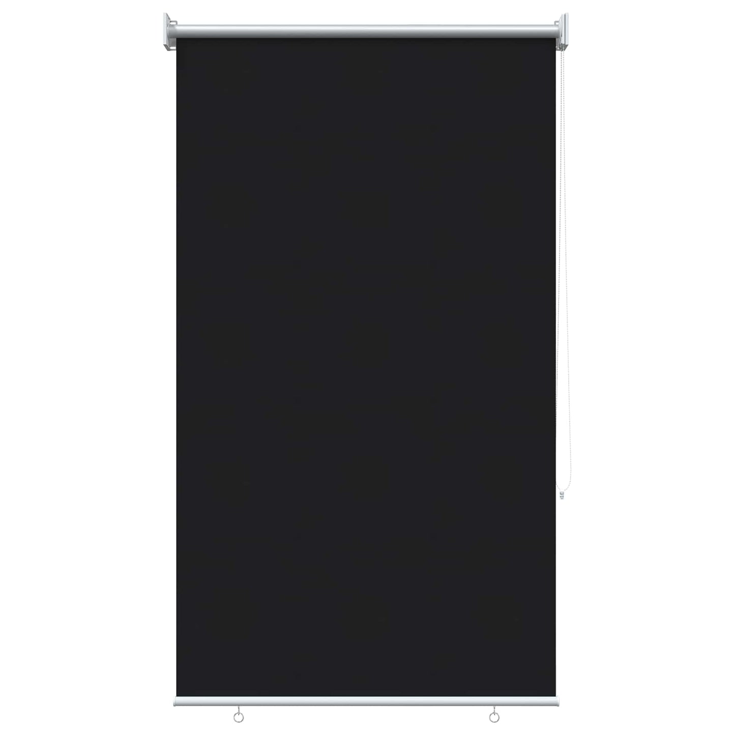 Rullegardin UV-beskyttelse Svart 100 x 140 cm Polyester