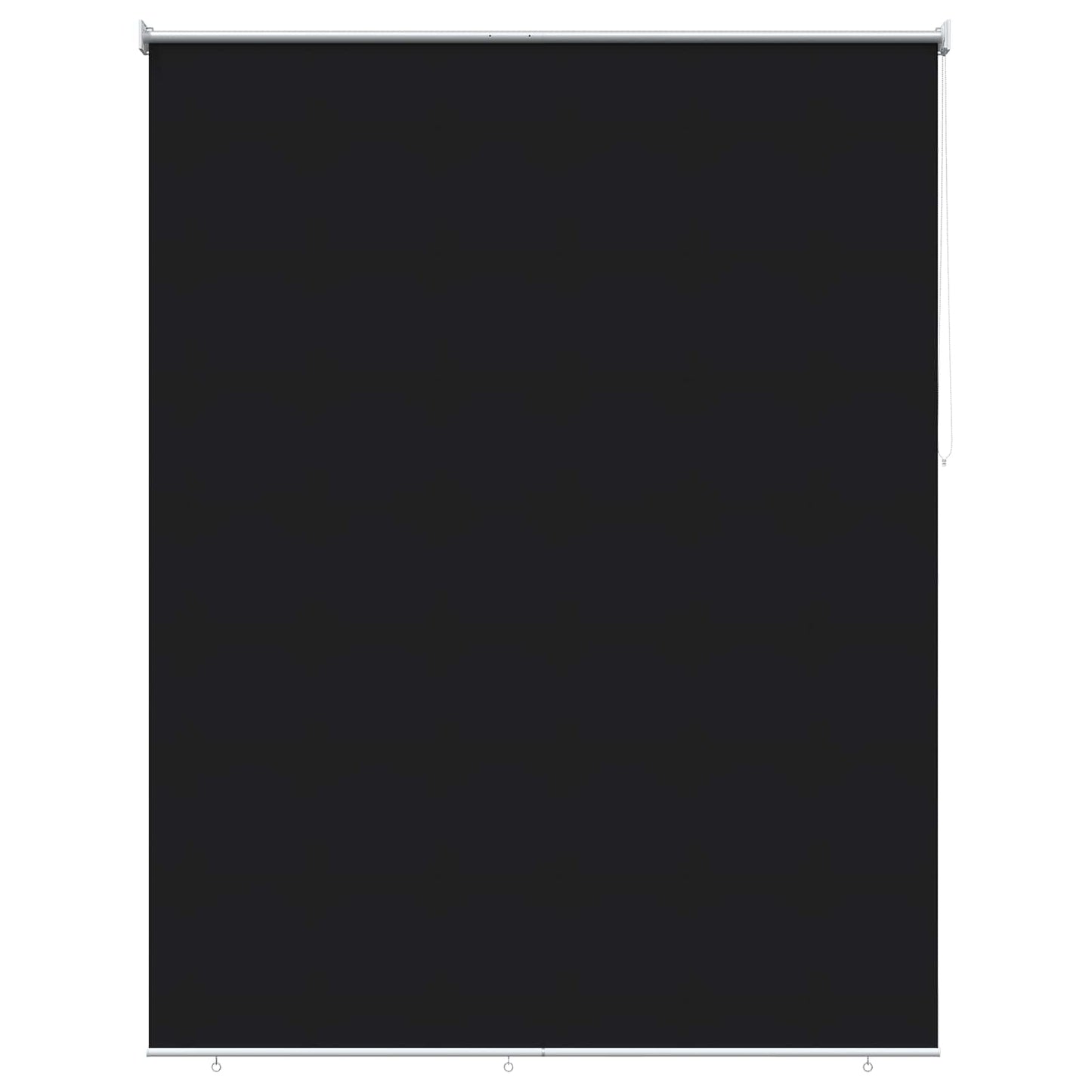 Rullegardin UV-beskyttelse Svart 200 x 140 cm Polyester