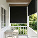Rullegardin UV-beskyttelse Svart 60 x 230 cm Polyester