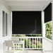 Rullegardin UV-beskyttelse Svart 100 x 230 cm Polyester