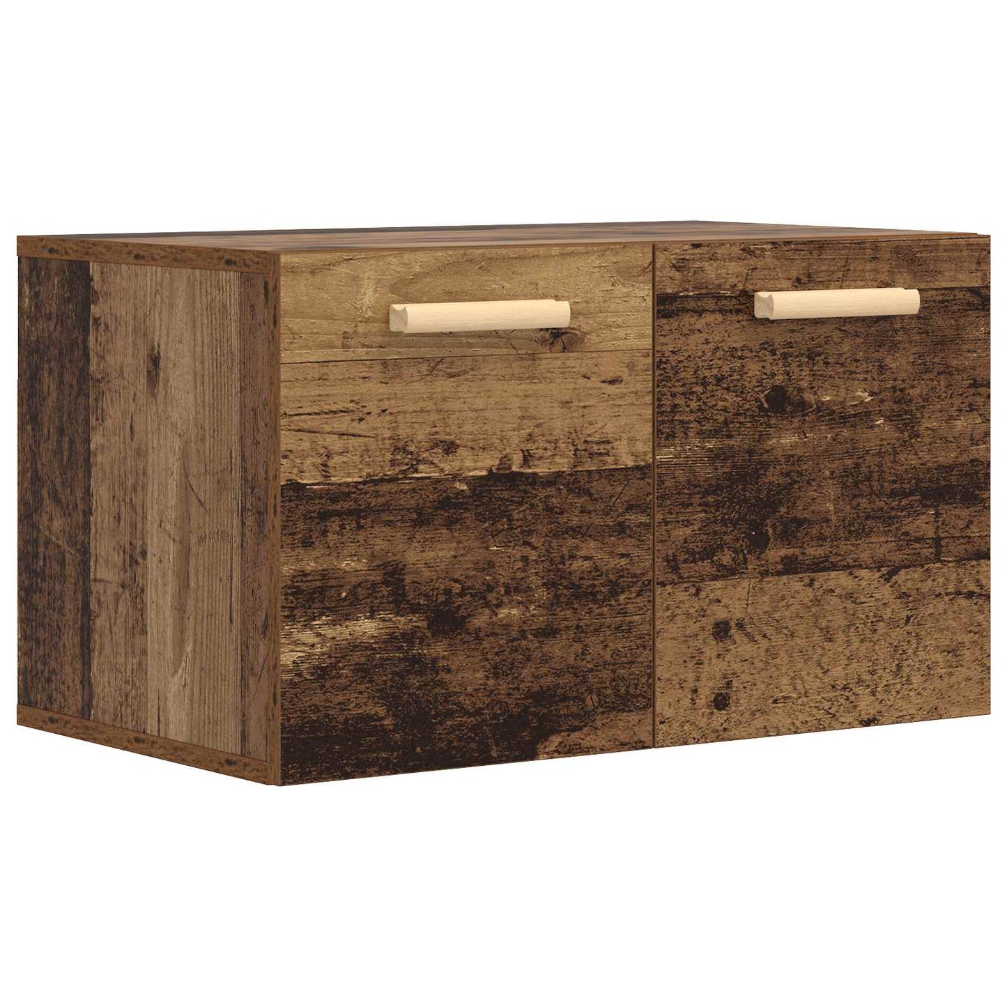 Veggskap Gammelt tre 60 x 36,5 x 35 cm Konstruert tre