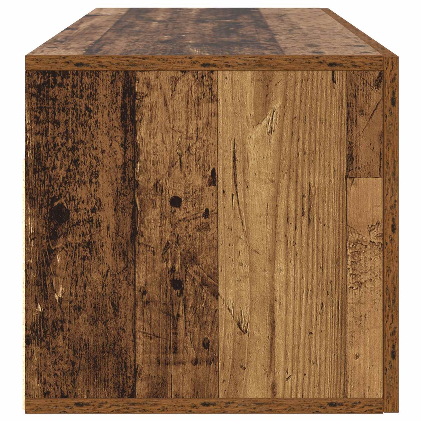 Veggskap Veggmontert Gammelt tre 80 x 36,5 x 35 cm
