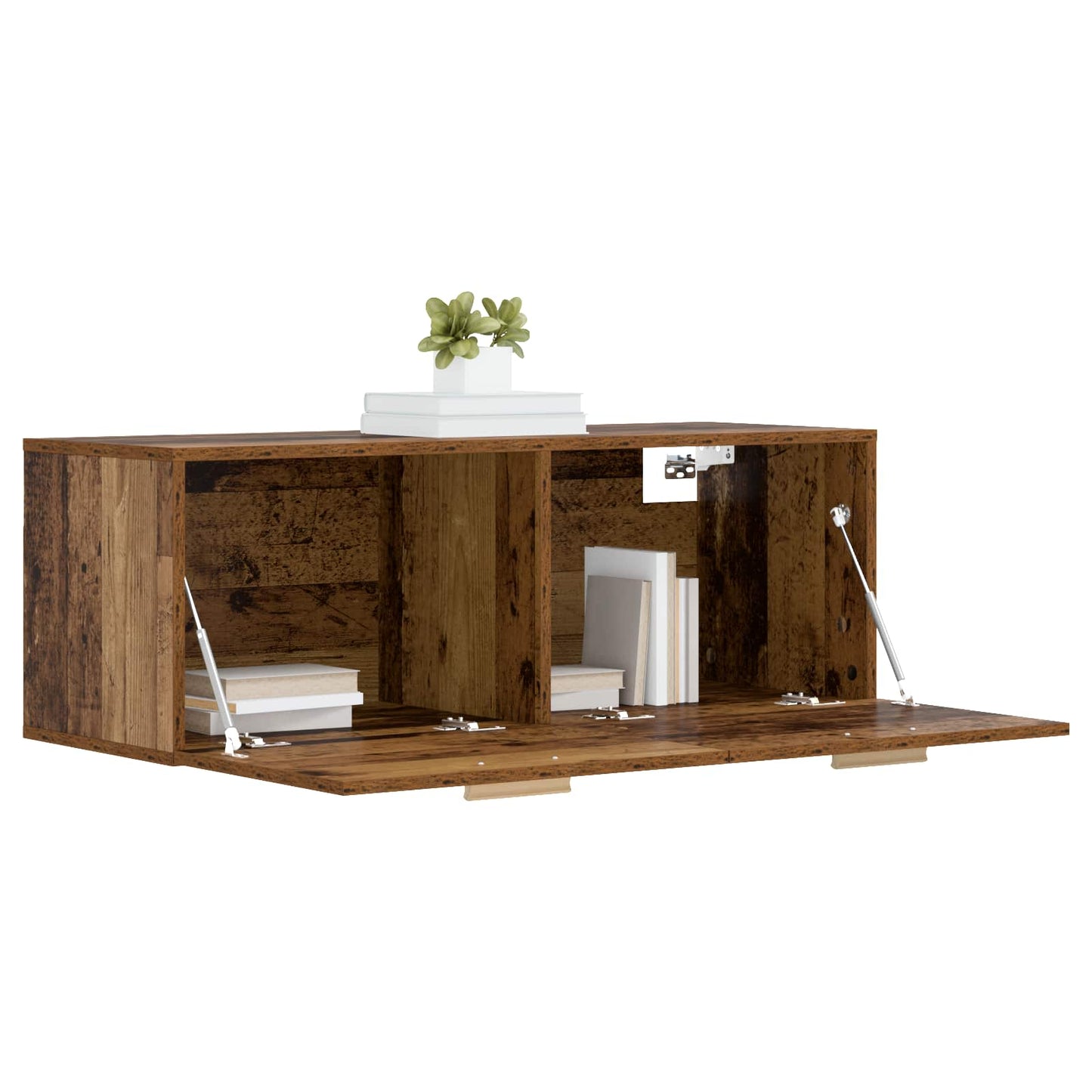 Veggskap Gammelt tre 100 x 36,5 x 35 cm Konstruert tre