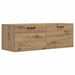 Veggskap 100 x 36,5 x 35 cm Konstruert tre Artisan eik