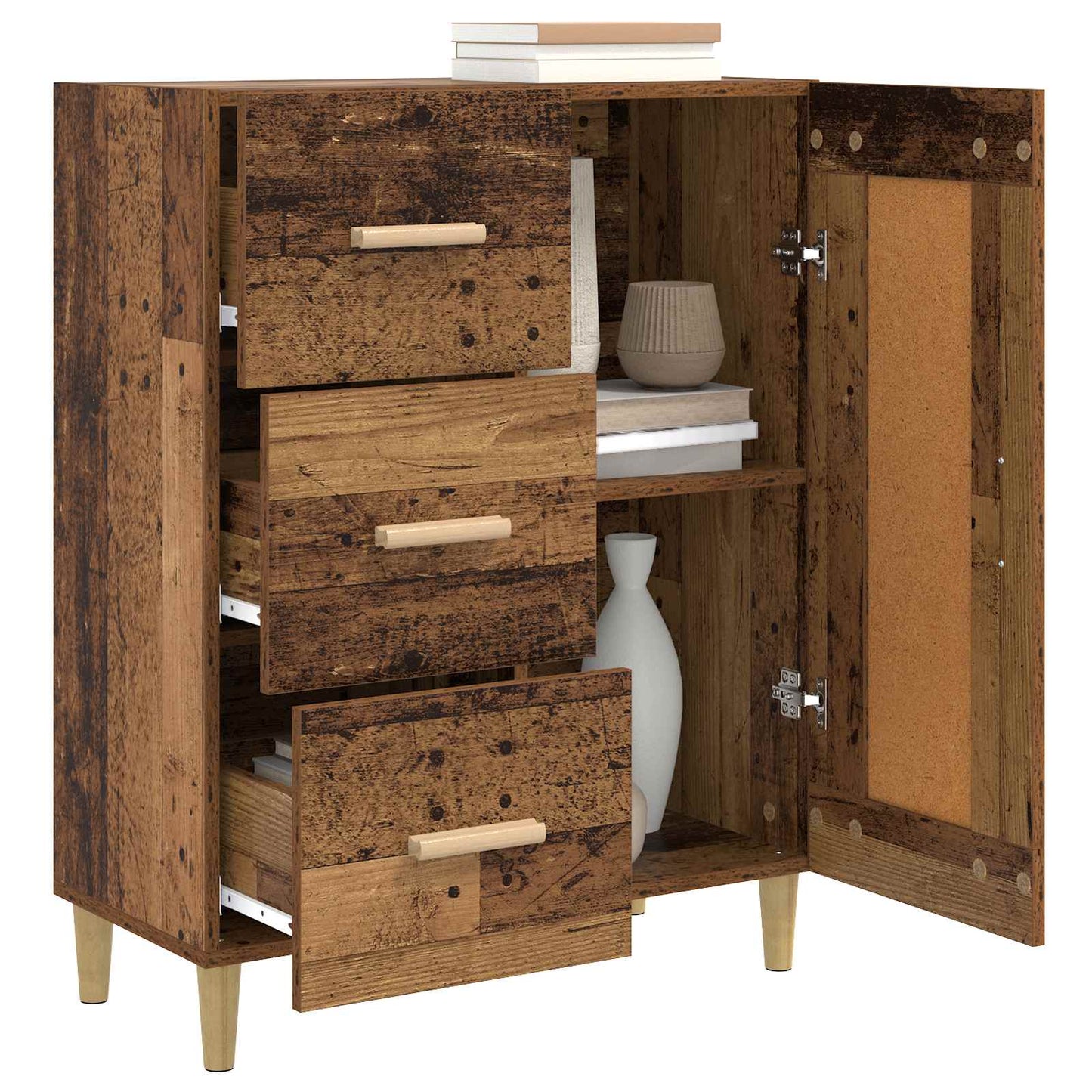 Serviesskap Gammelt tre 69,5 x 34 x 90 cm Konstruert tre