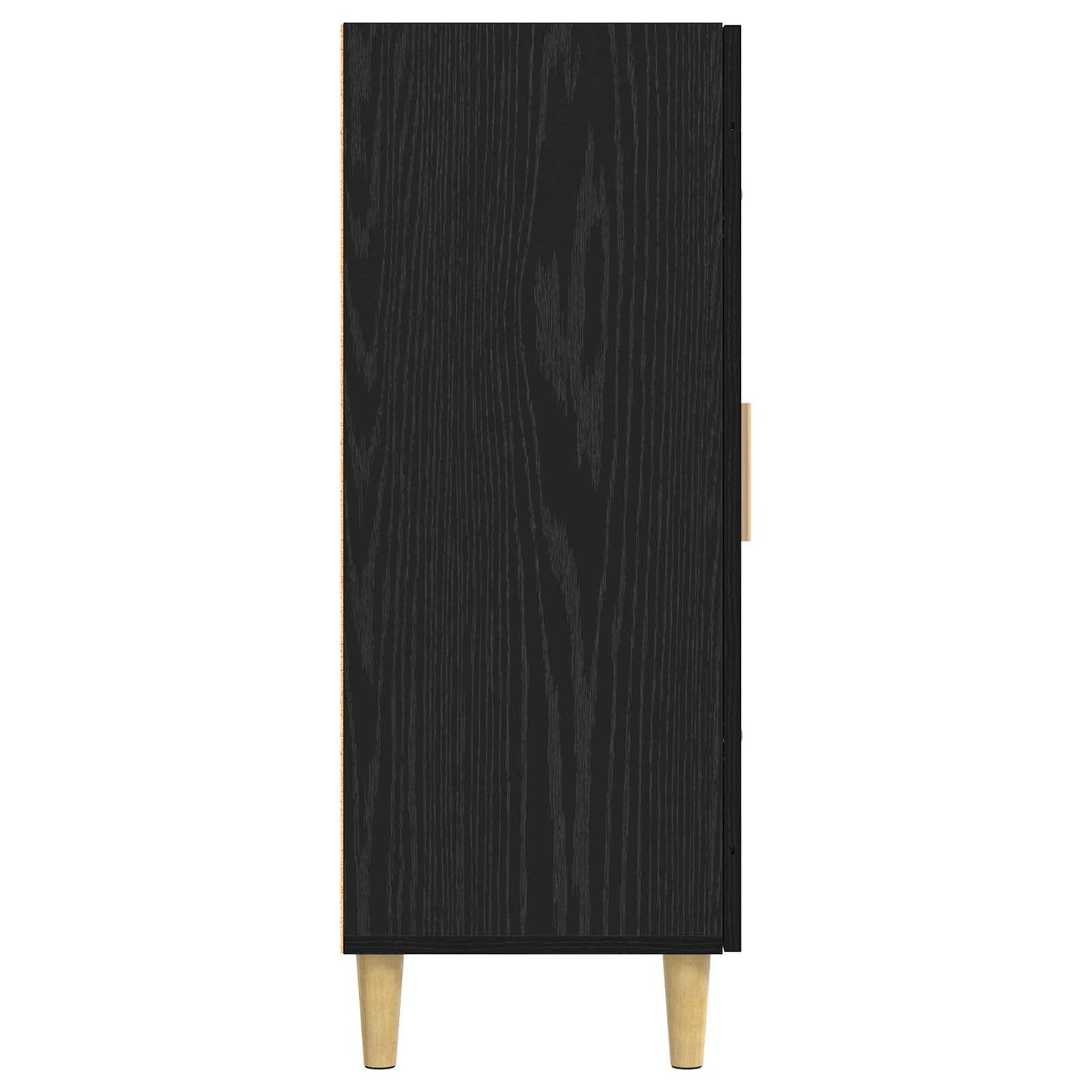 Serviesskap Svart eik 69,5 x 34 x 90 cm Konstruert tre