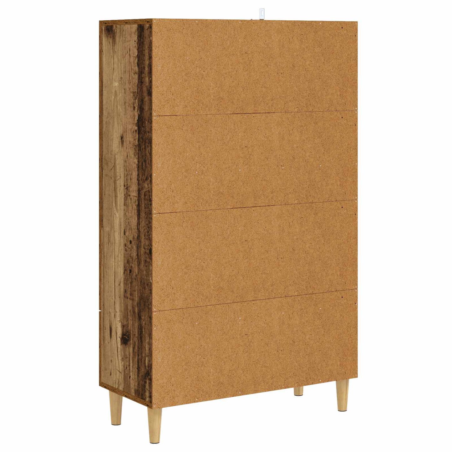 Høyskap Gammelt tre 70 x 31 x 115 cm Konstruert tre