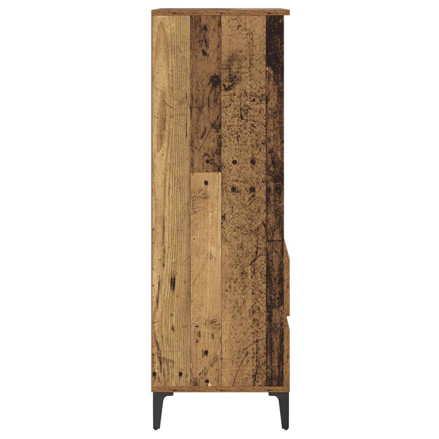 Høyskap Gammelt tre 40 x 36 x 110 cm Konstruert tre