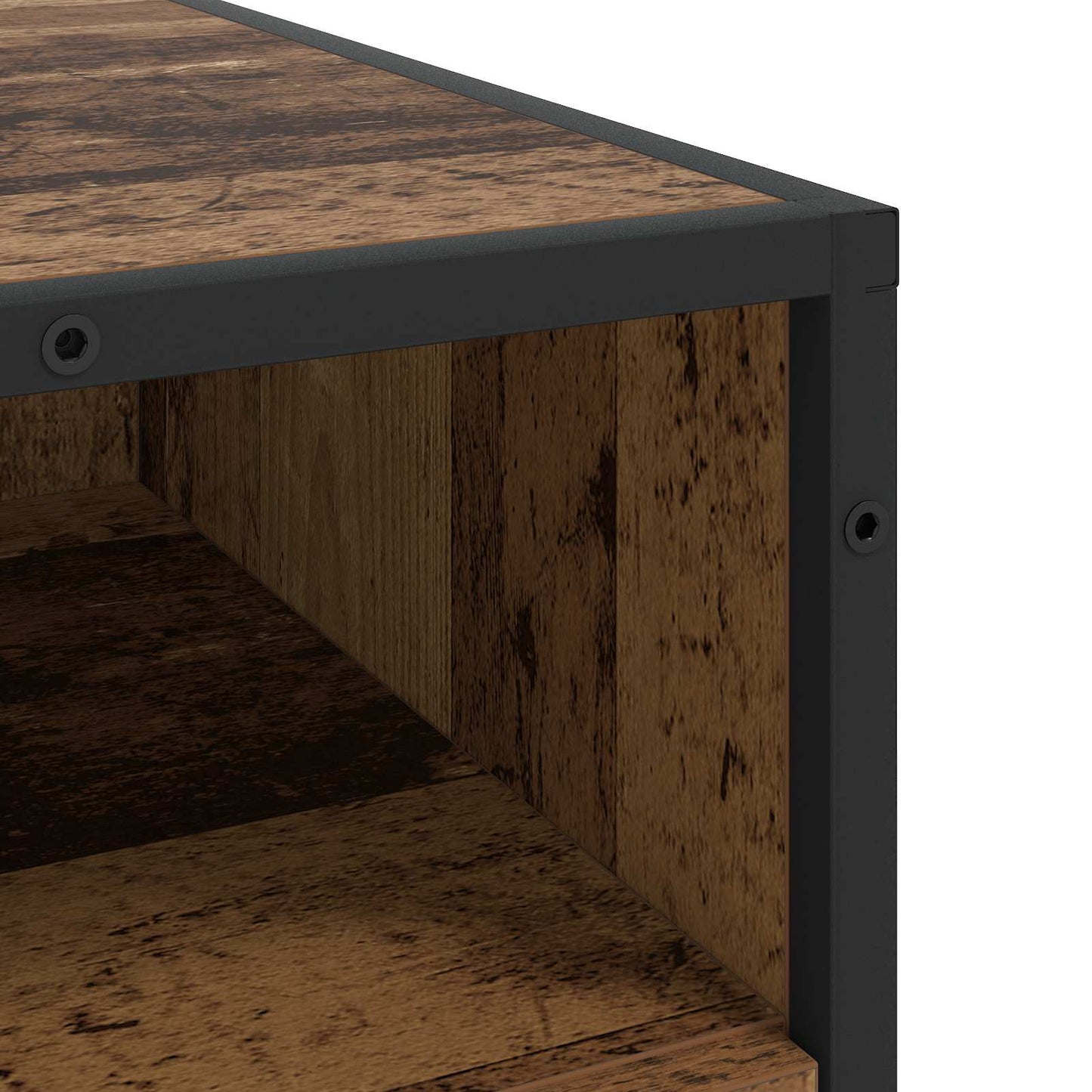 Skuffeskap 3-Skuff Gammelt tre 70 x 41 x 70 cm Konstruert tre