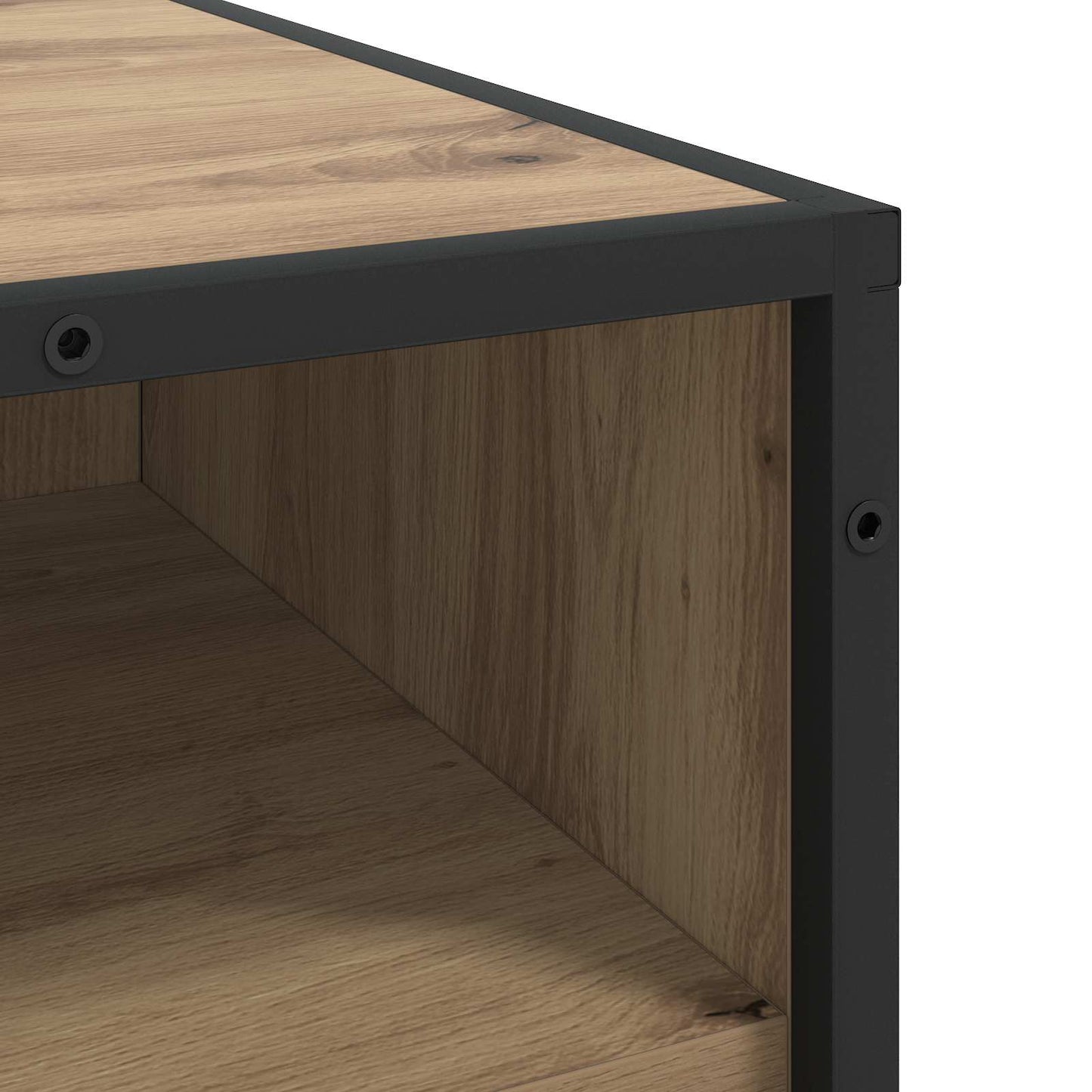 Skuffeskap 4-Skuff Artisan eik 70 x 41 x 83,5 cm Konstruert tre