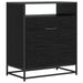 Skuffeskap 4-Skuff Svart eik 70 x 41 x 83,5 cm Konstruert tre