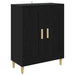 Serviesskap Svart eik 69,5 x 34 x 90 cm Konstruert tre