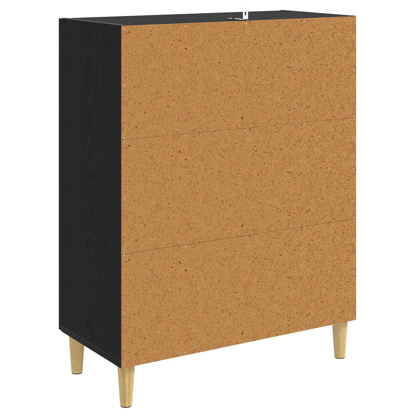 Serviesskap Svart eik 69,5 x 34 x 90 cm Konstruert tre
